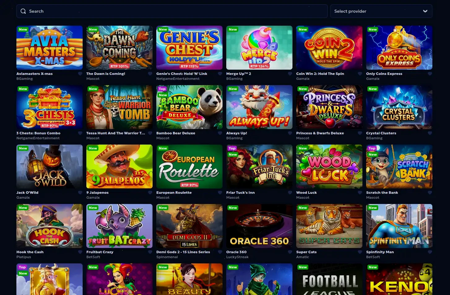 Interface de connexion Betzino casino sur mobile et desktop